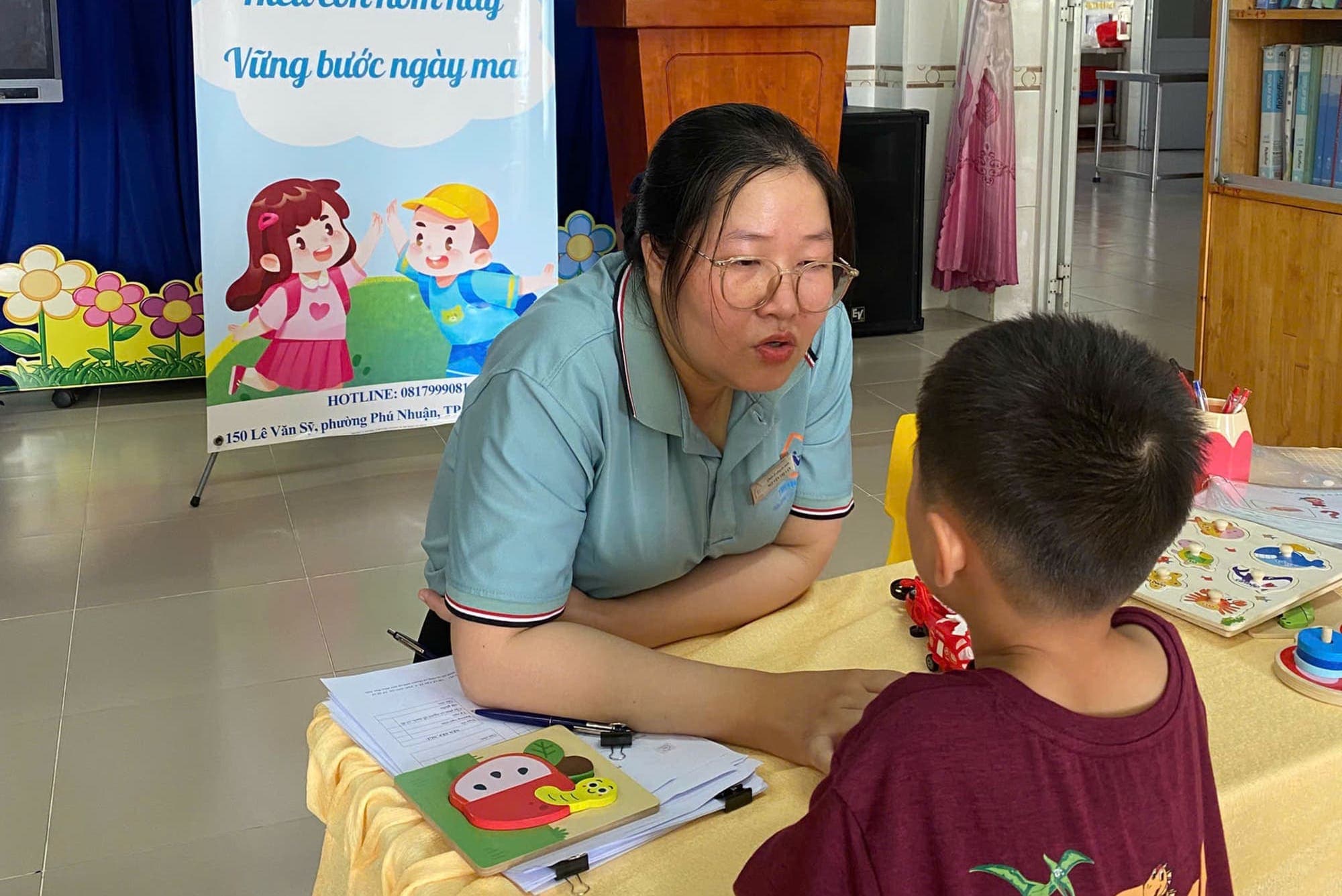 Chương trình sàng lọc rối loạn miễn phí tại trường mầm non